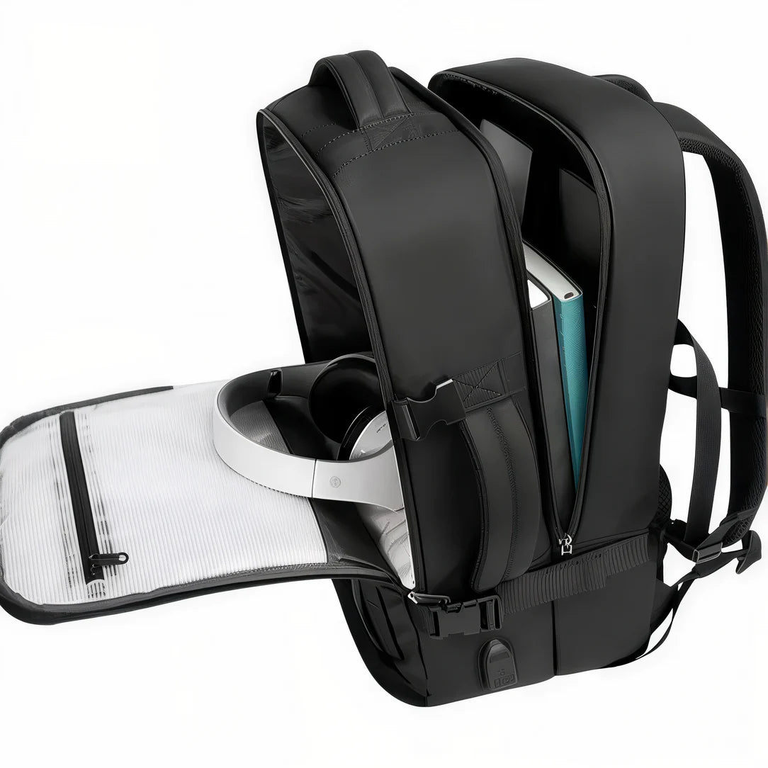 Sac à dos pour PC 16 pouces Colossus XB avec plusieurs compartiments et poche pour écouteurs