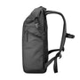 Sac à dos gris foncé à roulettes Nebula XB avec bretelles ajustables et poches zippées