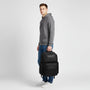 Sac à dos bureau homme Xpac en nylon noir avec poignées et compartiments fermés par zip