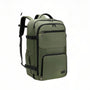Sac à dos cabine olive 38L avec accents noirs et compartiments