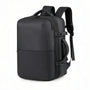 Sac à dos cabine antivol TSA noir multi-compartiments avec sangles ajustables