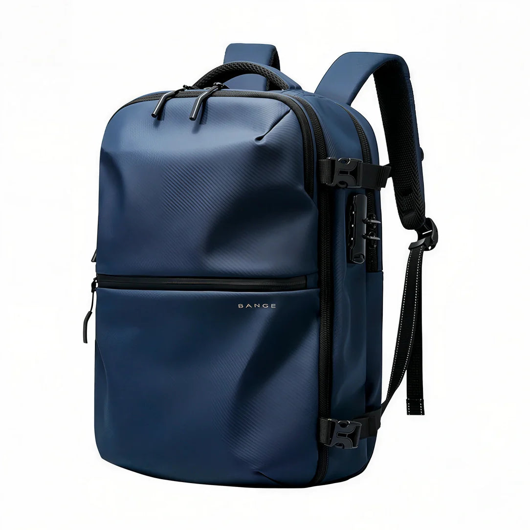 Sac à dos cabine AirTrail bleu marine antivol avec ports USB