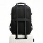Sac à dos cabine sous vide AirTrail avec antivol, mesh noir, bretelles ajustables et cadre métal