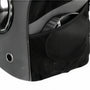Sac à dos à chat FelinPorter noir avec fenêtre en bulle et poche en maille