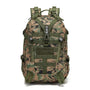 Sac à dos Cityguard 35L camouflage numérique vert et marron avec sangles et boucles