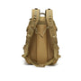 Sac à dos Cityguard 35L tactique tan avec bretelles rembourrées et sangle de sternum