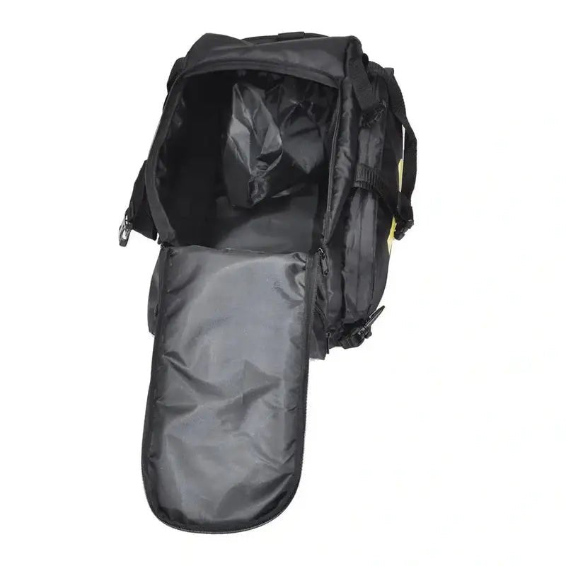 Sac à dos de sport homme noir avec compartiment séparé pour chaussures