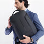 Sac à dos noir classique pour homme avec bretelles rembourrées