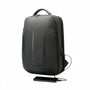 Sac à dos noir Classical BG avec port USB et design sleek