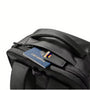 Sac à dos de voyage 30L Trip Quest noir en nylon avec porte-passeport