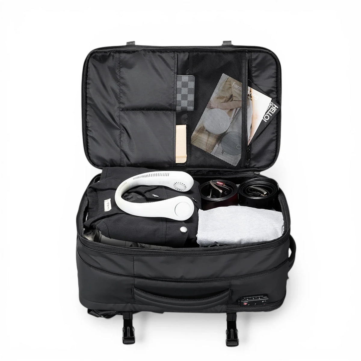 Sac à dos de voyage antivol Kings Travel Pack avec compartiments internes et roues