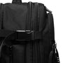 Sac à dos de voyage extensible 17 pouces ExpandTech noir en nylon avec compartiments zippés