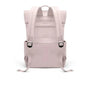 Sac à dos déperlant femme rose clair avec bretelles ajustables
