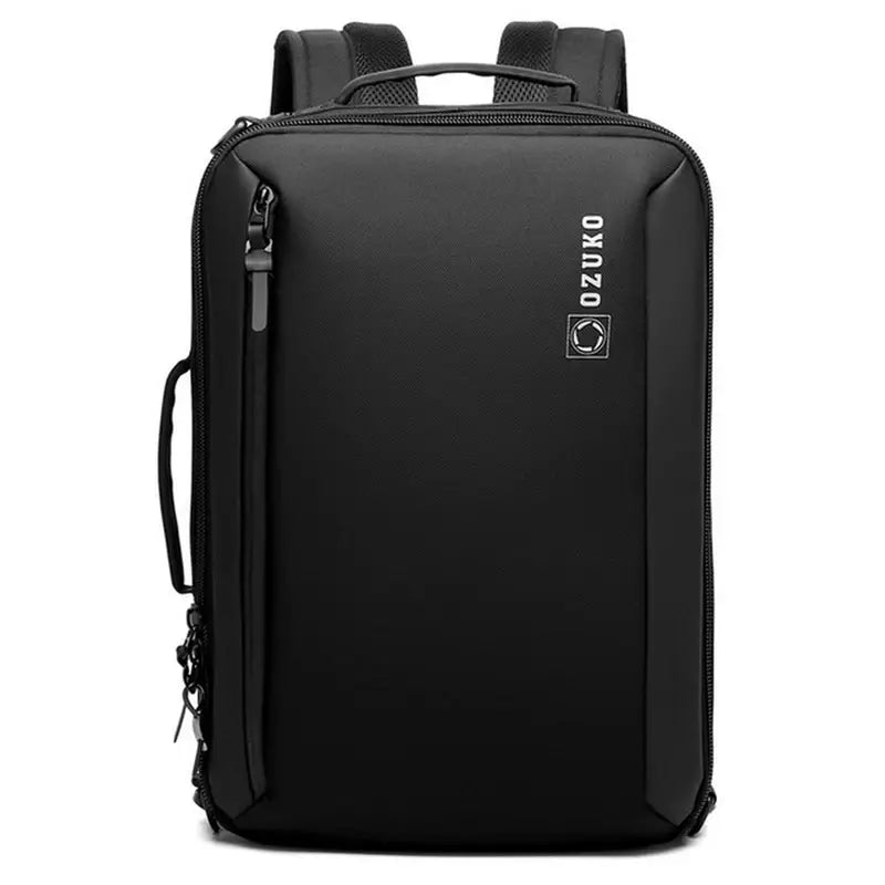 Sac à dos design homme noir multifonction pour voyage et utilisation quotidienne