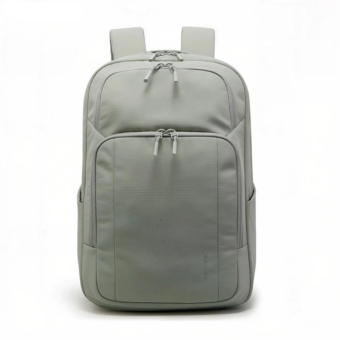 Sac à dos homme Dominus gris à compartiments multiples et sangles réglables