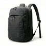 Sac à dos homme Dominus noir en nylon avec compartiments et sangles ajustables