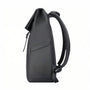 Sac à dos laptop 15 pouces Ryden JB noir minimaliste avec bretelles rembourrées