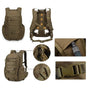 Sac à dos militaire assaut 28L 600D vert olive avec poche d’hydratation et bretelles ajustables