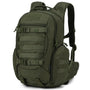 Sac à dos militaire assaut 28L 600D olive vert avec molle et plusieurs compartiments