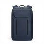 Sac à dos KS 900 moderne bleu marine texturé avec tirettes noires