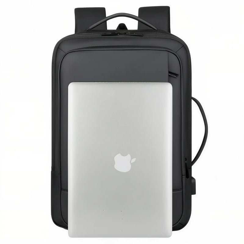 Sac à dos moderne pc 16 pouces Rigel avec ordinateur portable noir et port USB externe