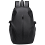 Sac à dos moto imperméable noir élégant avec fermeture verticale à glissière