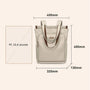 Sac à dos multifonction femme en crème avec bretelles marron pour ordinateur 15.6 pouces