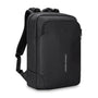 Sac à dos noir élégant HEROIC KNIGHT avec bretelles rembourrées pour ordinateur