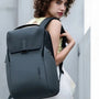 Sac à dos ordinateur pour femme ergonomique avec design minimaliste et gris foncé élégant