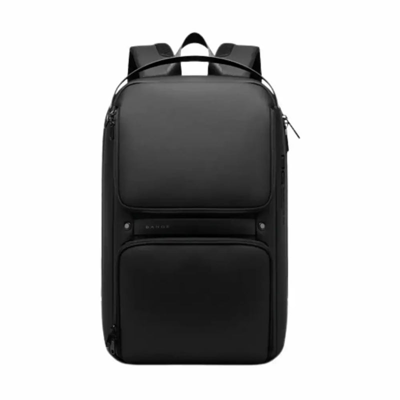 Sac à dos ordinateur ultra plat Nova Slim noir avec multiples compartiments et poignée supérieure