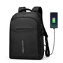 Sac à dos pour étudiant noir avec port de chargement USB externe