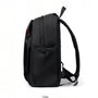 Sac à dos pour le collège Pack n GO noir avec poche latérale et bretelles ajustables