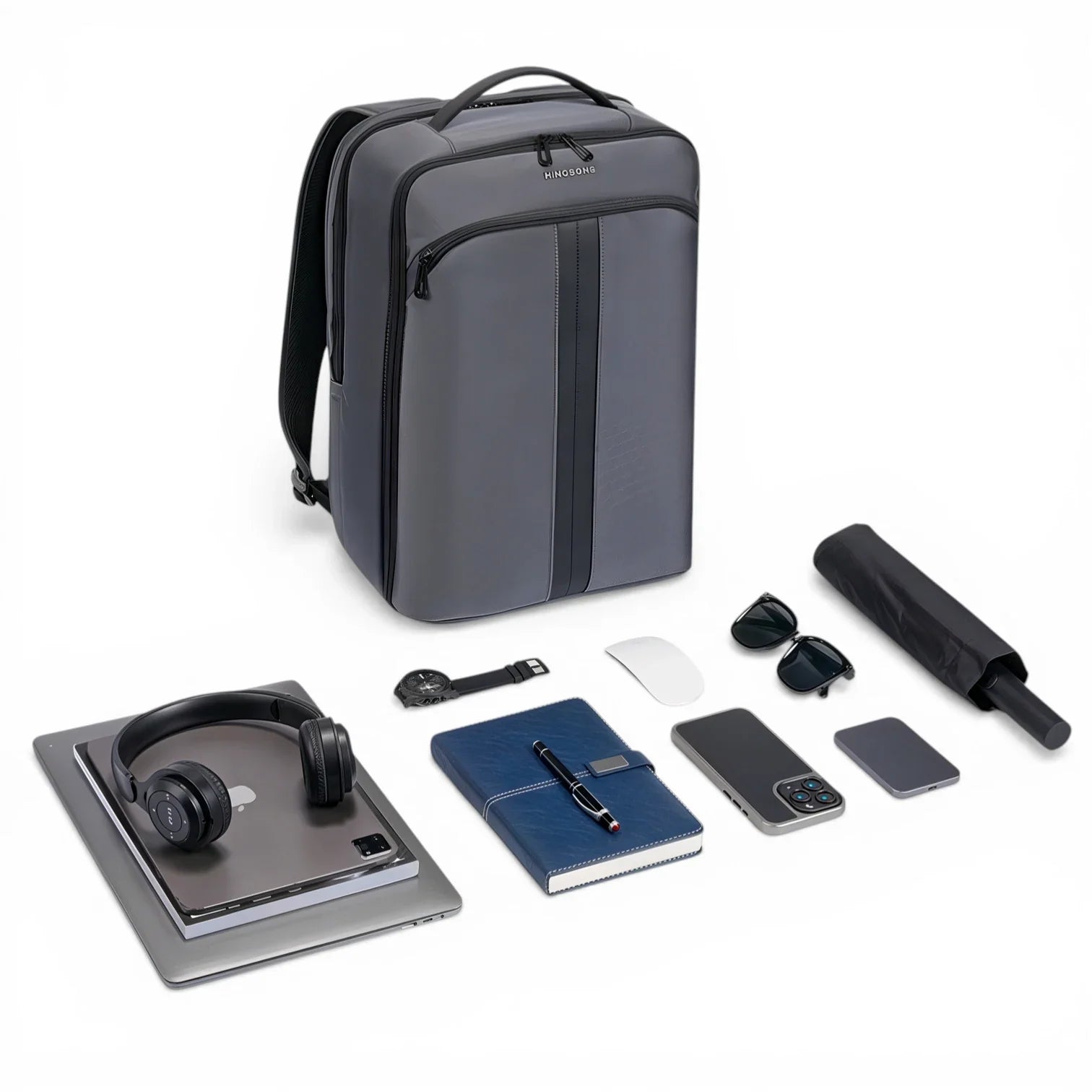 Sac à dos Rimowa Kings KM7 gris foncé 16 pouces moderne