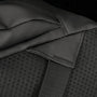 Détail en gros plan de la sangle et du dos en texture noire du Sac à dos pour PC homme TangoColl 16