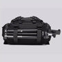 Sac à dos pratique noir tactique avec sangles externes pour trépied et support téléphone