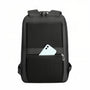Sac à dos pro 15,6pouces noir avec poche en mesh avant contenant un smartphone