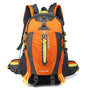 Sac à dos randonnée 30L orange et gris avec accents jaunes pour l’extérieur