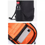 Sac à dos rentrée noir avec poche pour bouteille d’eau et porte-telephone intérieur