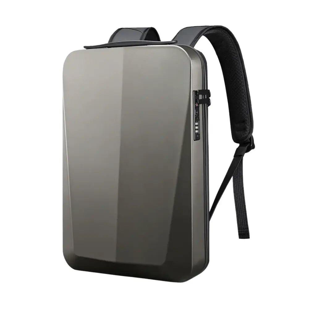 Sac à dos rigide ultra-plat antivol Atom avec serrure et bretelles rembourrées