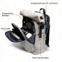 Sac à dos roll top de ville 21L BG Tech X pour PC 15,6 pouces gris