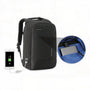 Sac à dos sécurisé LockPack noir avec port de chargement USB externe