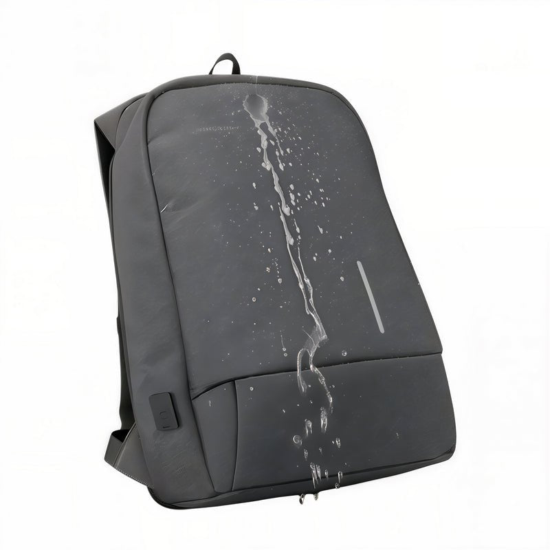 Sac à dos sécurisé LockPack résistant à l’eau avec port de chargement USB externe