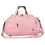Sac à dos sport femme rose avec bandoulière et poignées supérieures