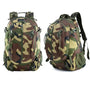 Sac à dos style militaire camouflage avec multiples poches et sangles pour aventure