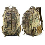 Deux sacs à dos tactiques camouflage pour le style militaire
