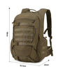 Sac à dos tactique militaire 35L 600D olive drab avec molle et multiples compartiments