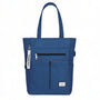 Sac à dos Tigernu Campus en bleu marine avec fermeture éclair noire et étiquette de marque