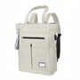 Sac à dos Tigernu Campus gris clair avec accents noirs et poche frontale