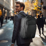 Sac à dos Heroic HK multifonction 17 pouces noir avec compartiments et sangles rembourrées