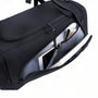 Étui pour ordinateur portable noir avec fermeture éclair et intérieur rembourré protecteur